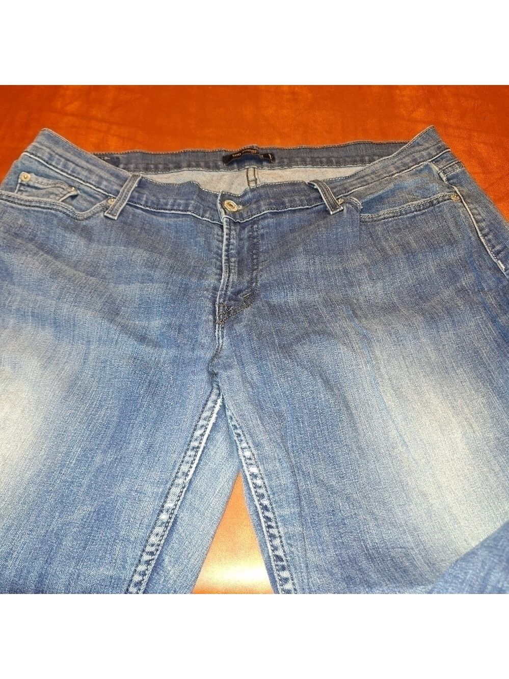 Levi's Jeans Bootcut Low Rise Juniors Size 17 - Picture 2 of 7